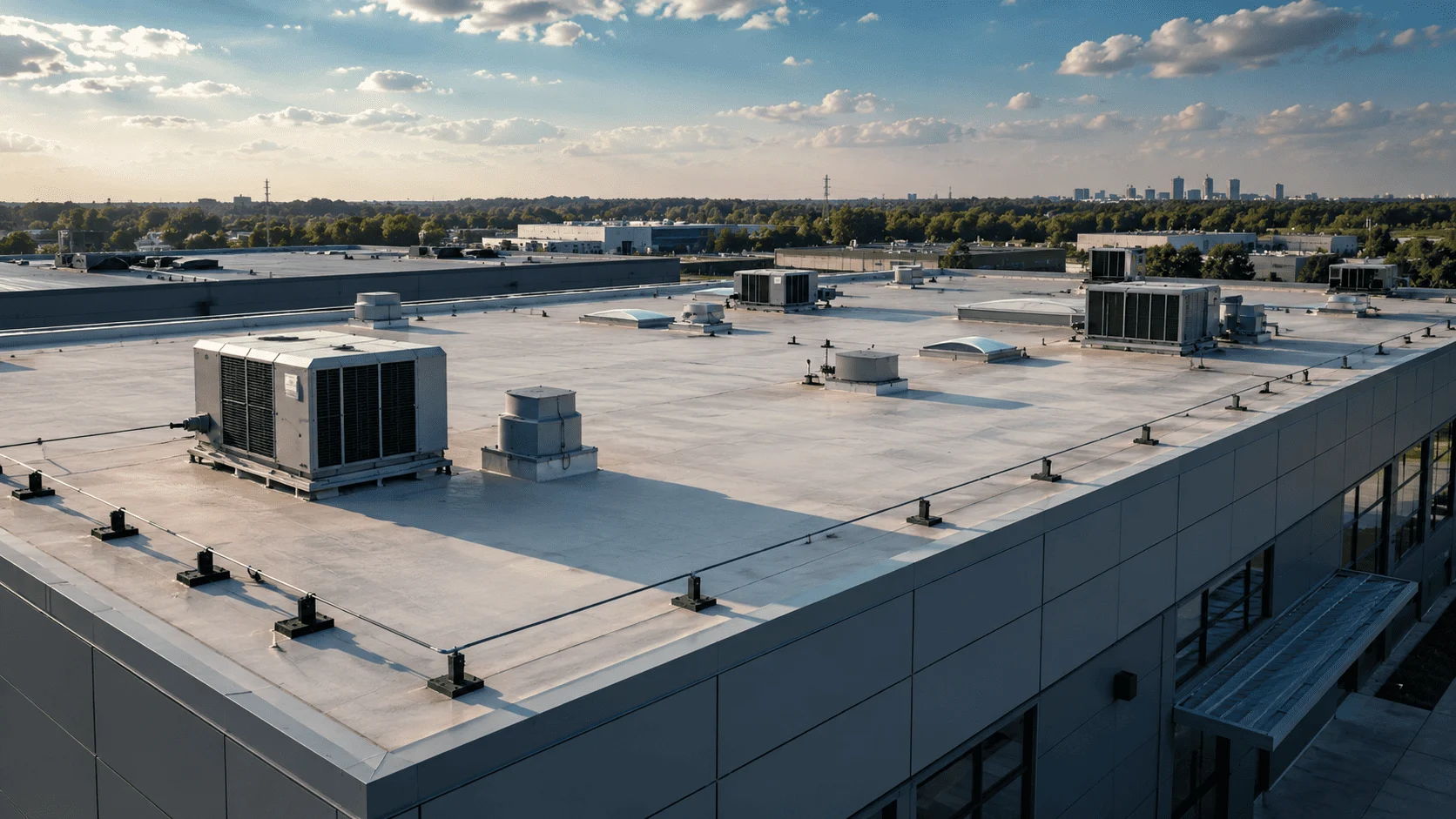 Office Complex Roofing in Baltimore, MD