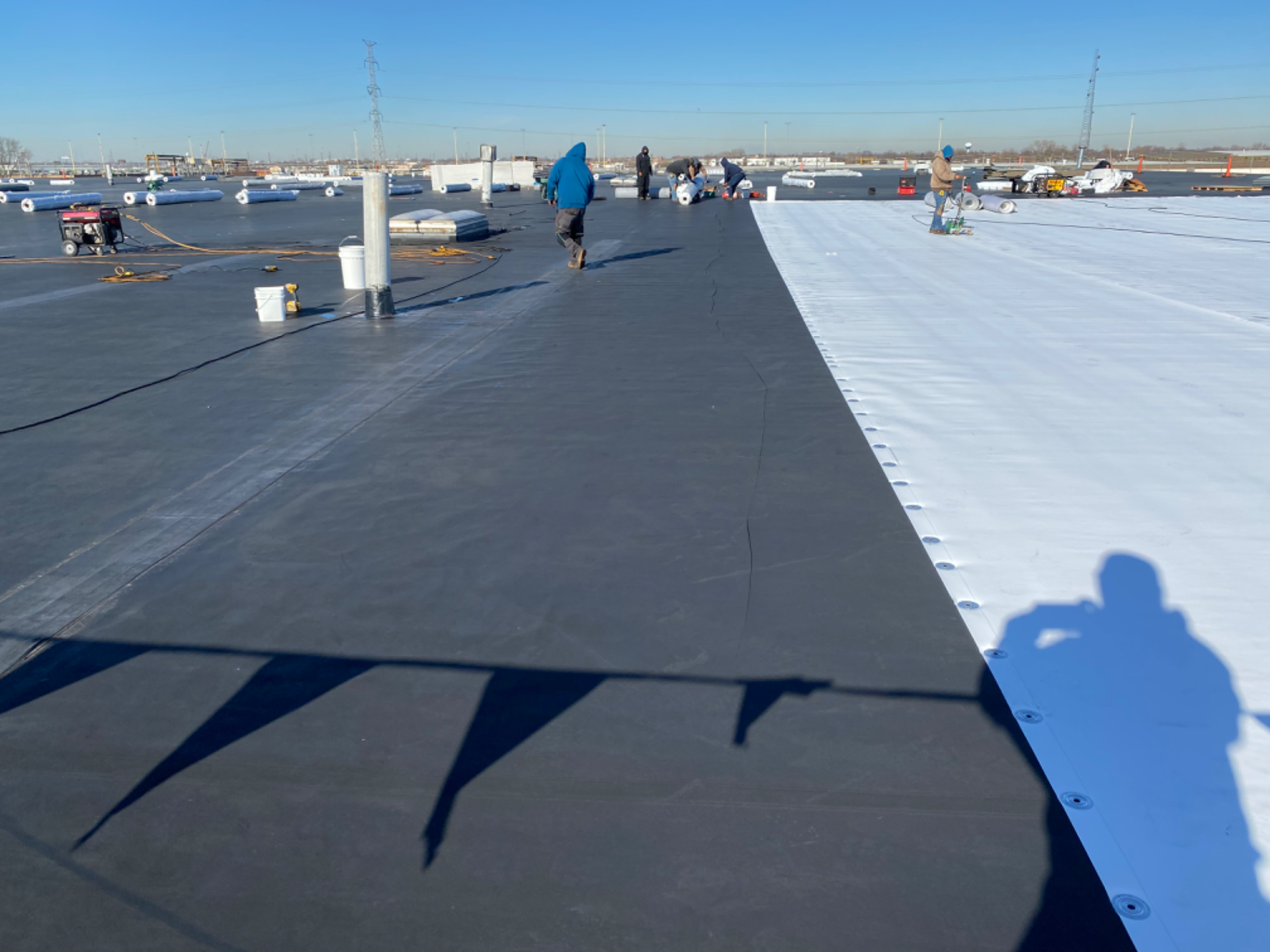 Fleeceback TPO Roof Systems in Baltimore, MD